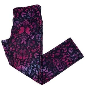 NWT Fabletics Salar Printed Powerform Crop Legging